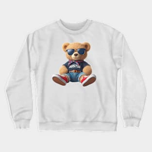 Austin Teddy Bear Crewneck Sweatshirt